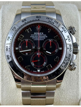 二手 ▶️ Rolex 勞力士 Daytona ◀️ 116509 白金紅針地通拿 (40mm) 